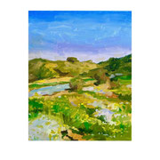 Kennermerduinen - 24x30 cm - oilpaint on canvas - 2024 - Available