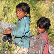 Nepal ist ein junges Land, mit vielen Kindern.