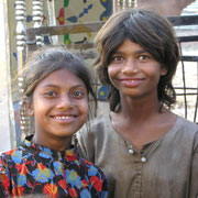 Mädchen in Udaipur.