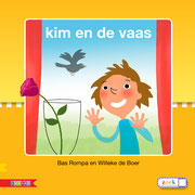 cover 'Kim en de vaas',  educatief leesboek,  tekst Bas Rompa, Zwijsen