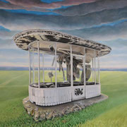 verlassen, Ölfarbe auf LW., 70 x 100 cm 
