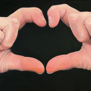Wünsche,  Ölfarbe auf LW,  30 x 80 cm