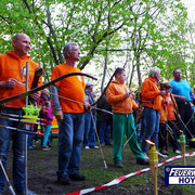 Auch in diesem Jahr wurde das Osterfeuer von den Bogenschützen Bode-Selke-Aue entzündet.