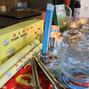 Matériel de moxibustion et ventouses chinoises à chaud