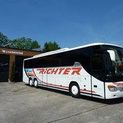 Mit einem Bus von Richters Reisen begann der Ausflug um 8.00 Uhr