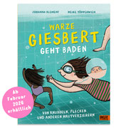Warze Giesbert geht baden