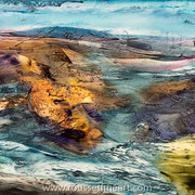 The Flood (le Déluge) - oil on canvas - huile sur toile - 50 x 70 cm (20 x 28") - 2018