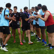 Massy-Le Parc : Les vainqueurs saluent les vaincus