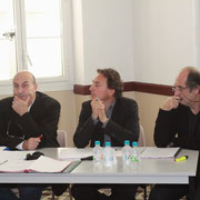 Pierre Poli (à gauche)