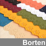 Borten, Bänder und Kordeln