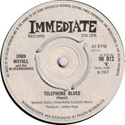 I'm Your Witchdoctor/Telephone Blues Immediate IM 012 1965 side B