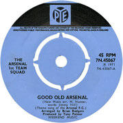 Good Old Arsenal/The Boys From Highbury Pye 7N 45067 1971