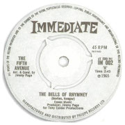 The Bells of Rhymney/Just Like Anyone Would Do Immediate IM 002 1965
