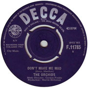 'Love Hit Me'/'Don't Make Me Mad' Decca F 11785 1963 side B