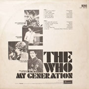 My Generation Brunswick LAT 8616 1965 bk