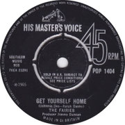 Get Yourself Home/I'll Dance HMV POP 1404 1965