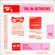 The In Betweens Barclay BLF 70907 1966 back