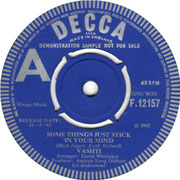 vashti-i-want-to-be-alone-decca F 12157 1965