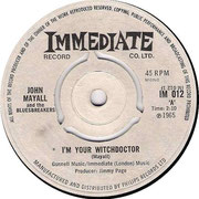 I'm Your Witchdoctor/Telephone Blues Immediate IM 012 1965 side A