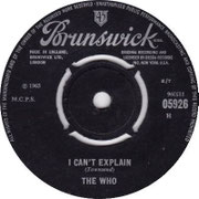 the-who-i-cant-explain-brunswick 05926 1965