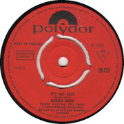 'It's Not Easy'/'Mary, Mary' Polydor BM 56132 1966