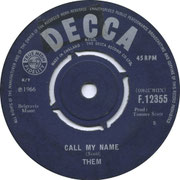 them-call-my-name-decca F 12355