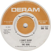 the-quik-i-cant-sleep-deram DM 155 1967 (specul.)