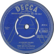 the-quotations-uk-alright-baby-1964-DECCA F 11907 1964