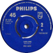 Carol Anne/Anytime That You Want Me Philips BF 1319 1964 side 2