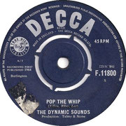 'Come on Let's Go'/'Pop the Whip' Decca F 11800 1964