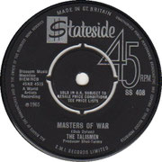 the-talismen-uk-masters-of-war-stateside SS 408 1965