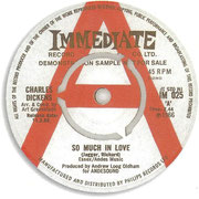 So Much in Love/Our Soul Brother TH Immediate IM 025 1966