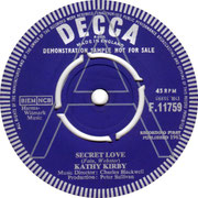 kathy-kirby-secret-love-1963-Decca F  11759