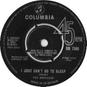 'Bald Headed Woman'/'I Just Can't Get to Sleep' Columbia DB 7385 1964 side A