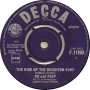 Young Love/The Rise Of The Brighton Surf Decca F 11968 1964