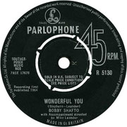 'She's My Girl'/'Wonderful You' Parlophone R 5130 1964 side B