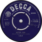 'Call Me'/'After You' Decca F 12326 1966