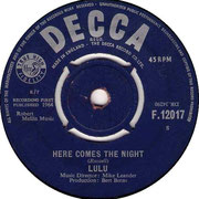 'Here Comes the Night'/'That's Really Some Good'  Decca F 12017 1964