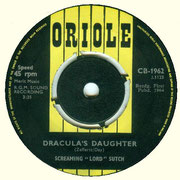 'Dracula's Daughter'/'Come Back Baby' Oriole CB 1962 1964