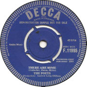 Now We're Thru' / There Are Some - Decca - UK - F 11995 side B