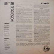 British Percussion BARCLAY SIBS 1004 1966 ITA back