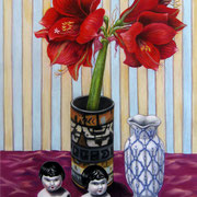 Amaryllis 2015 - Pastell auf Papier, 50x65cm