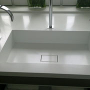 Réalisation acrylstone - solid surface