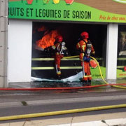 Incendie les Vergers de Vendée 29-09-2014 photo Ouest France