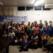 Participants at the World Oceans Day in Brazil