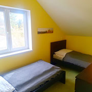 Kleines Schlafzimmer im Obergeschoss 
