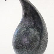 Eva Ademi - PINGUIN (PENGUIN) - Wachs, Stahl (Wax, Steel), 33 x 23 x 27 cm, 2011