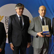 Maximilien Lejeune - Alain Juppé - Former Prime Minister of France - Award Ceremony
