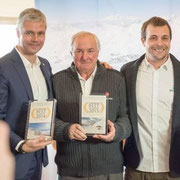 Maximilien Lejeune - European Best Destinations and the President of Region Laurent Waucquiez - France