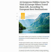 European Best Destinations - Best destinations in Europe - www.europeanbestdestinations.com